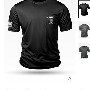 Nine Line Men's Black Dry-fit Tee